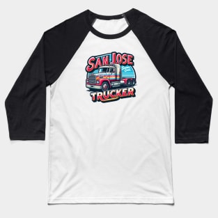 San Jose Trucker Baseball T-Shirt